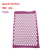 Relieve Stress Pain Yoga Massager Mat Natural Relief Stress Tension Body Massage Pillow Cushion Acupressure Mat