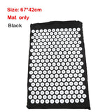 Relieve Stress Pain Yoga Massager Mat Natural Relief Stress Tension Body Massage Pillow Cushion Acupressure Mat