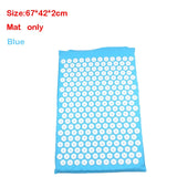 Relieve Stress Pain Yoga Massager Mat Natural Relief Stress Tension Body Massage Pillow Cushion Acupressure Mat