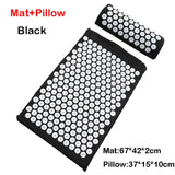 Relieve Stress Pain Yoga Massager Mat Natural Relief Stress Tension Body Massage Pillow Cushion Acupressure Mat