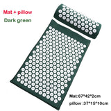 Relieve Stress Pain Yoga Massager Mat Natural Relief Stress Tension Body Massage Pillow Cushion Acupressure Mat